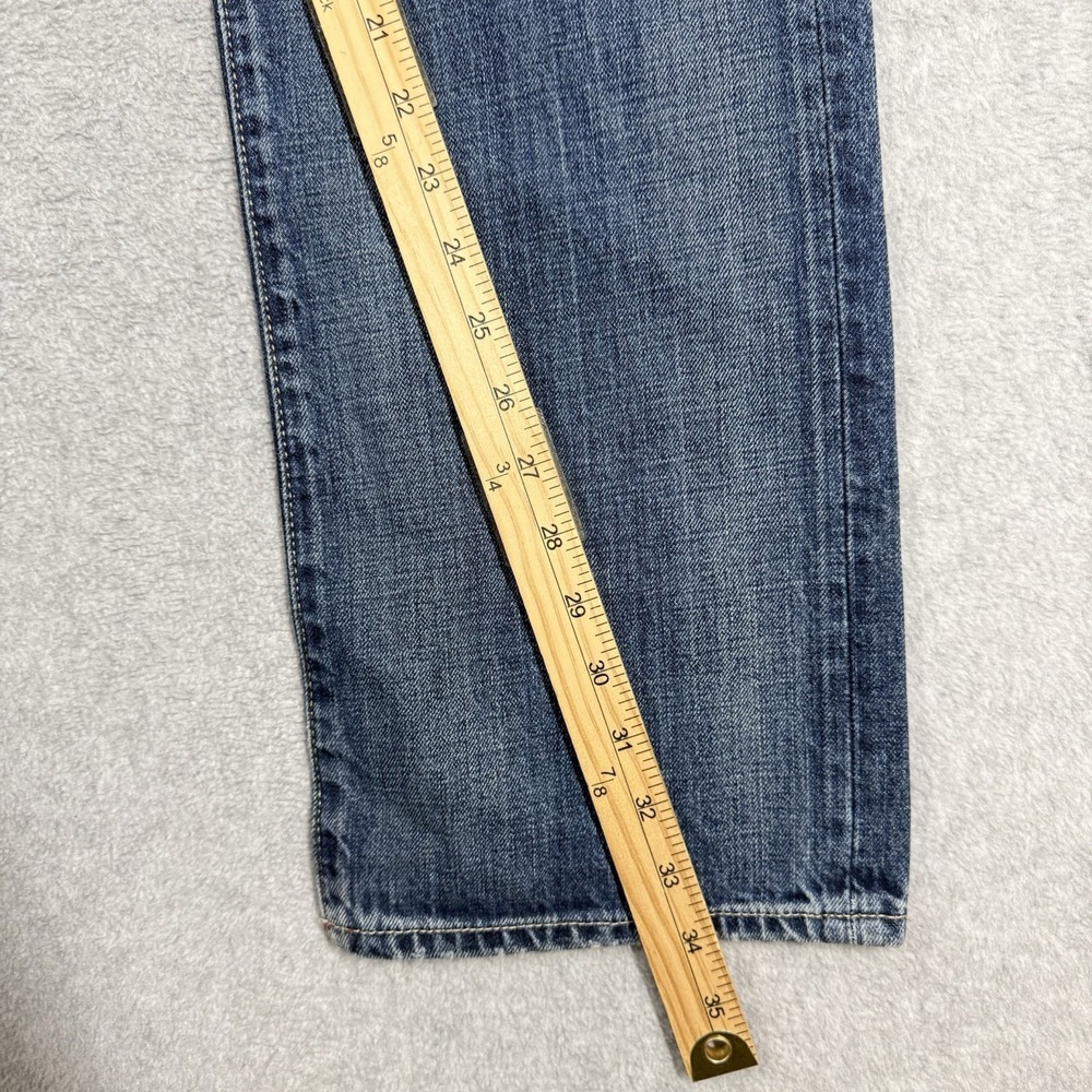 Replay Jeans Mens 34x34 Waitom STRAIGHT Leg M983 Button Fly Faded Whiskered - Picture 15 of 16